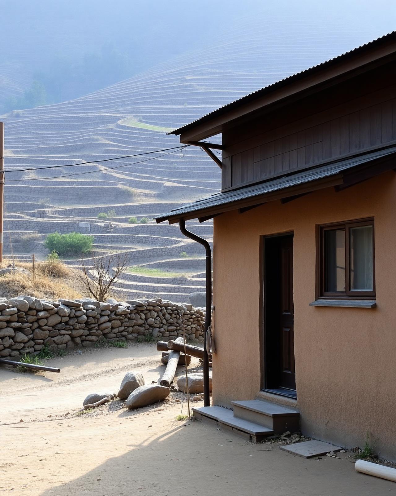 A simple village apartment near Mayel Farm
